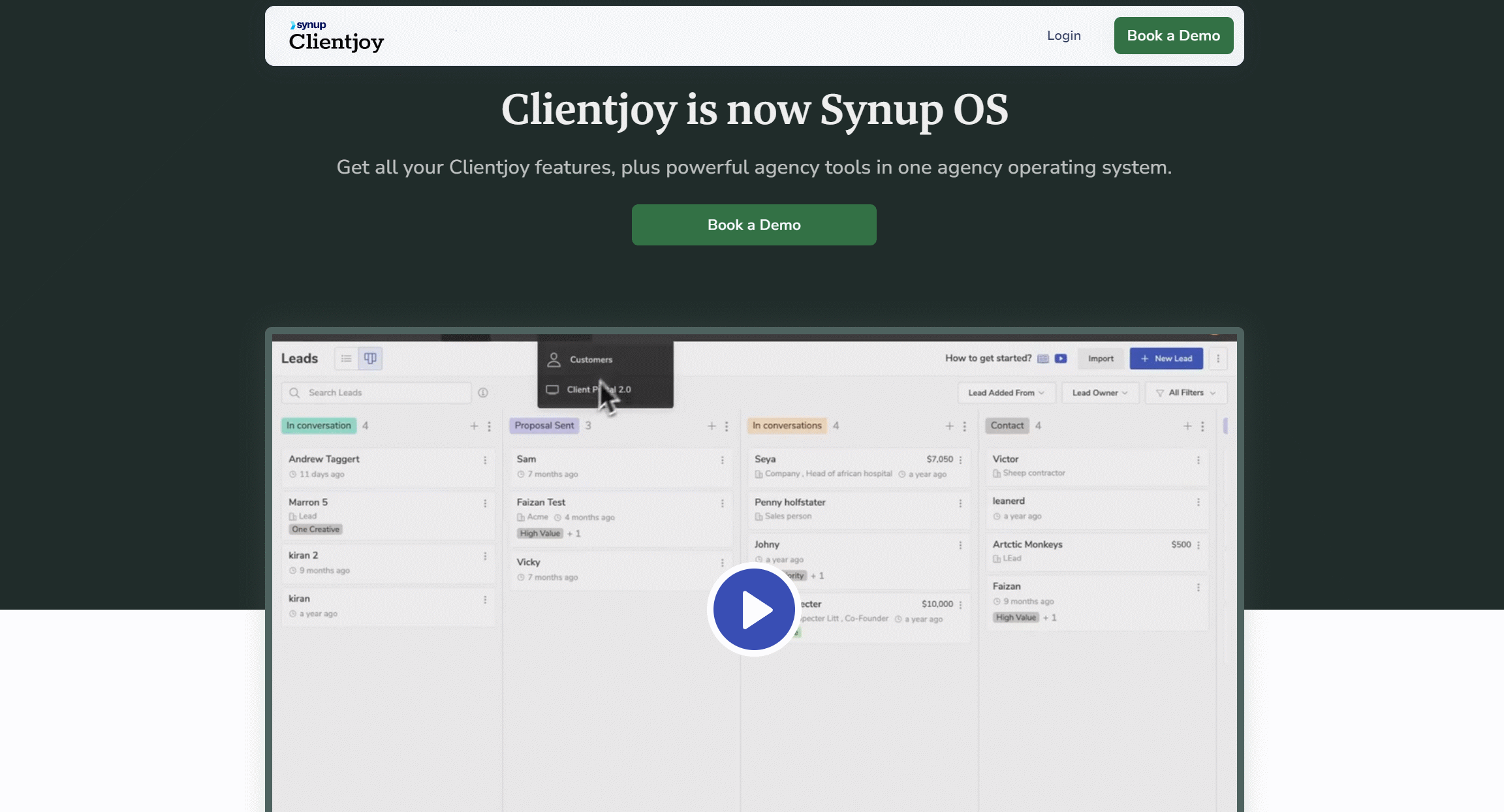 Read more about the article Synup OS: Streamlining Agency Client Management